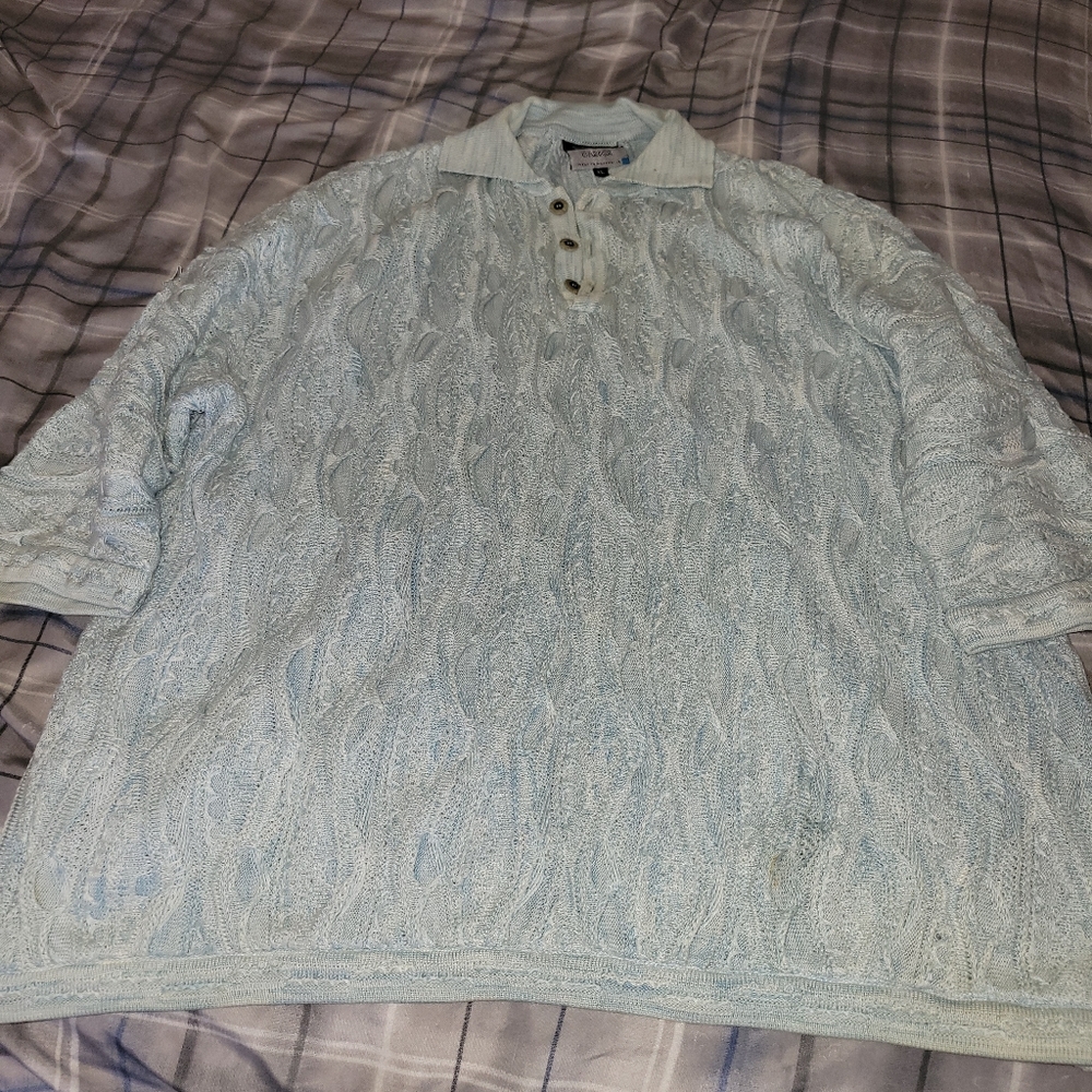 Coogi sweater polo